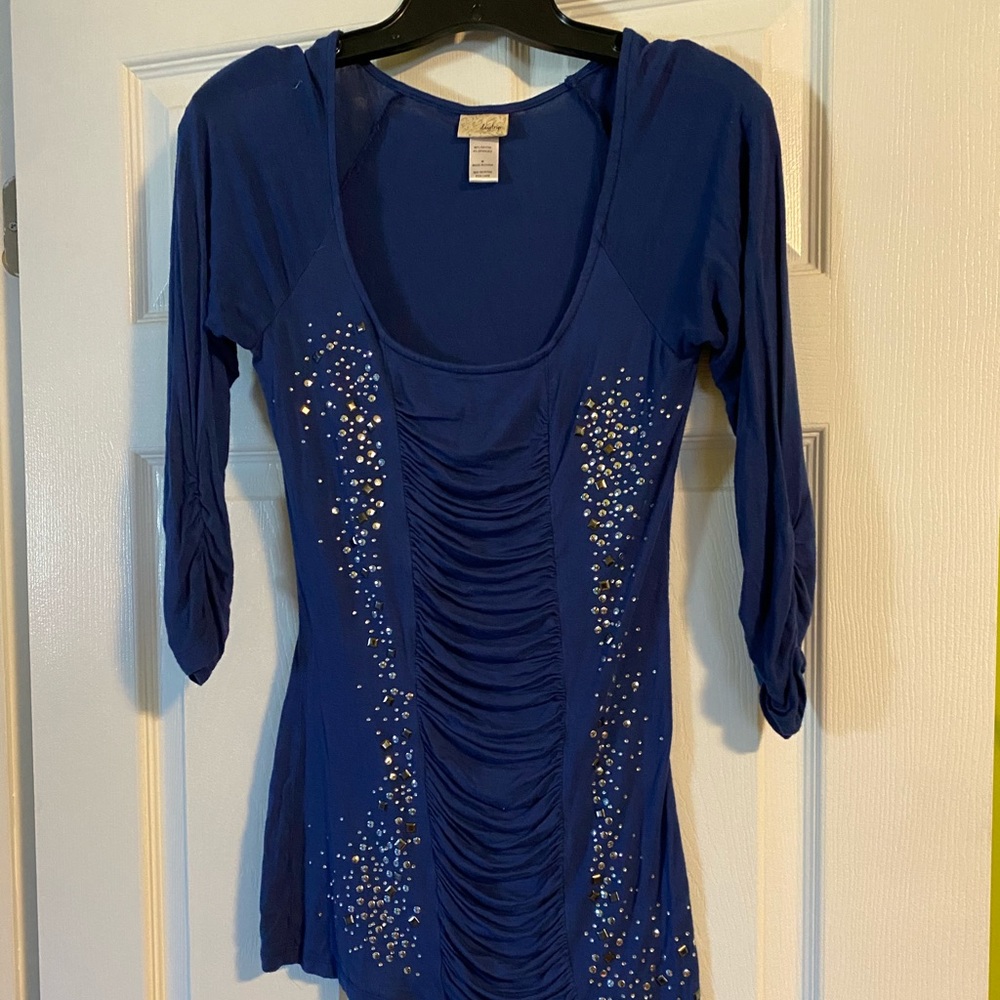 3/4 length sleeve blouse